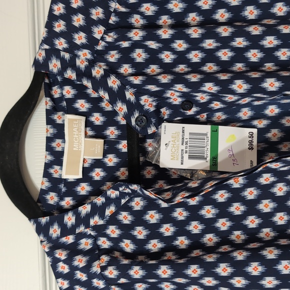 Michael Kors Blue Romper ~ Large - Picture 3 of 5